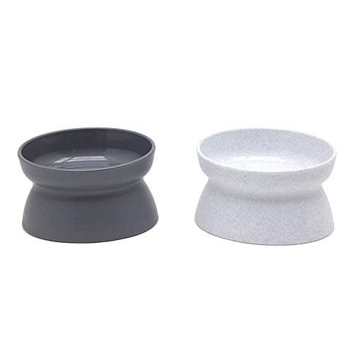 Kitty City Raised Cat Bowls - Elevated Feeding Station