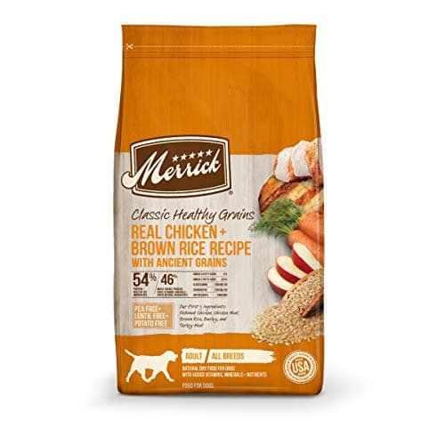 Merrick Healthy Grains Chicken & Brown Rice Dog Food - 25 lb