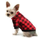 Classic Plaid Dog Hoodie - Soft & Warm Sweater for Medium Dogs thumbnail