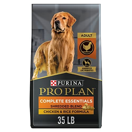Purina Pro Plan Shredded Blend Chicken & Rice Dog Food - 35 lb