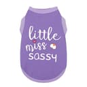 'Little Miss Sassy' Cotton Dog Shirt – Breathable Pet Vest thumbnail