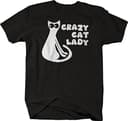 Crazy Cat Lady Premium Cotton T-Shirt - Celebrate Your Cat Love thumbnail