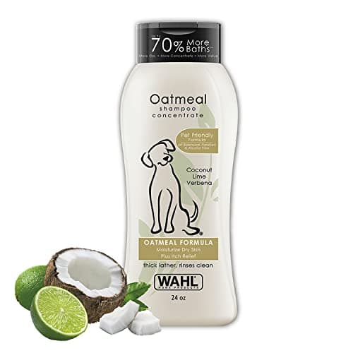 Wahl Oatmeal Dog Shampoo - Dry Skin & Itch Relief Formula