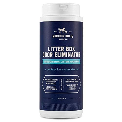 Rocco & Roxie Natural Cat Litter Box Odor Eliminator - 12 oz
