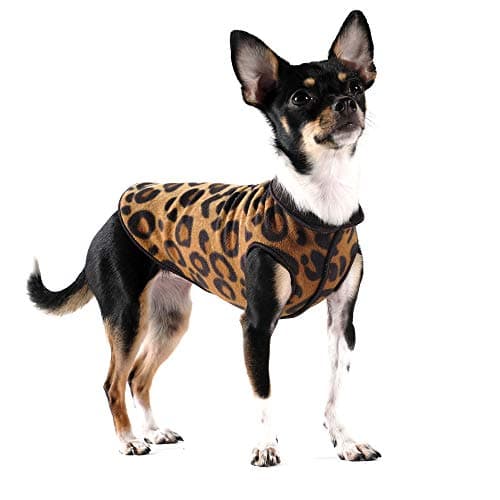 Gold Paw Duluth Double Fleece Dog Coat – Reversible & Stretchy