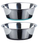 PEGGY11 Deep Stainless Steel Anti-Slip Dog Bowls, 2 Pack, 3 Cups thumbnail