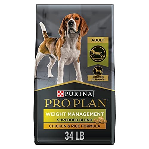 Purina Pro Plan Weight Management Chicken & Rice Dog Food - 34 lb