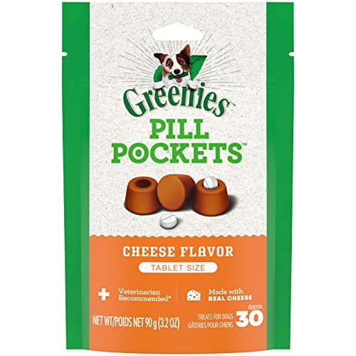 Greenies Pill Pockets Cheese Flavor Dog Treats - 6 Pack