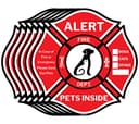 Double-Sided Pet Alert Stickers - 6 Pack Emergency Rescue Decals thumbnail