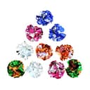 Crinkle Balls for Cats - 10 Pack Lightweight Mylar Chase Toys thumbnail