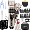 Professional Dog Grooming Kit - Cordless Clippers for All Breeds thumbnail