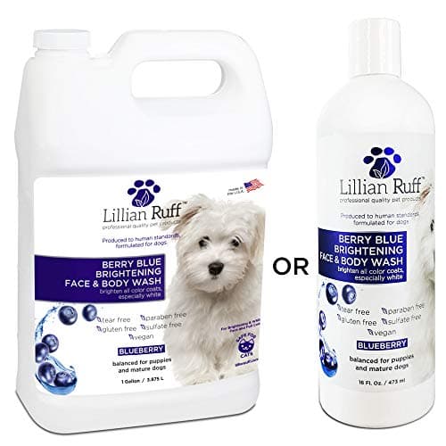 Lillian Ruff Berry Blue Brightening Shampoo for Dogs - Gallon