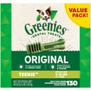 Greenies Original Teenie Dental Treats for Extra Small Dogs (130ct) thumbnail