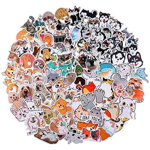 200-Piece Premium Pet Sticker Collection for Animal Lovers