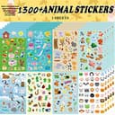 1300+ Cute Animal Stickers for Kids - Pet & Wildlife Themed thumbnail