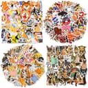Cute Dog Vinyl Stickers - 230 Pack Waterproof Pet Decals thumbnail